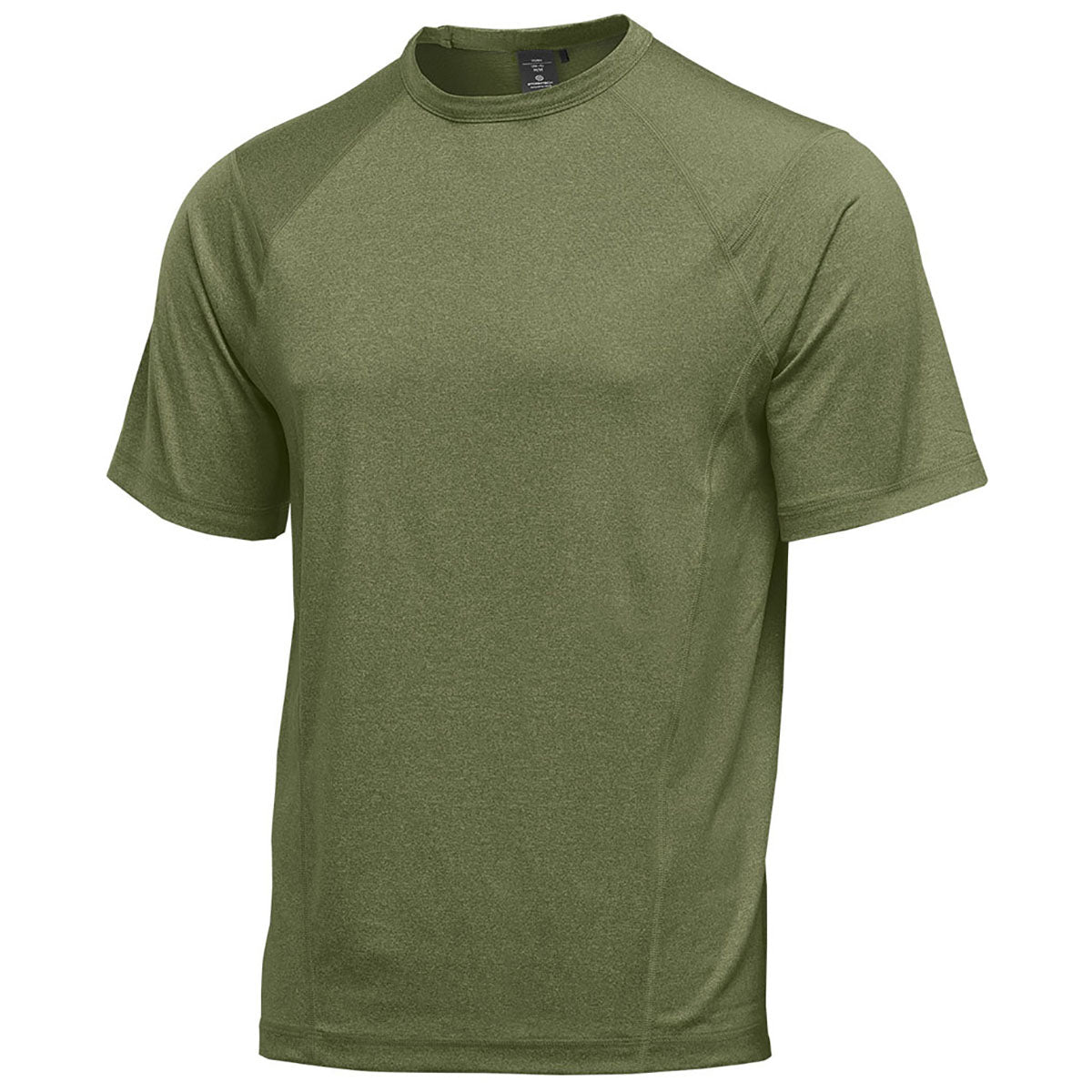 Stormtech Men's Sage Green Heather Volante H2X-DRY Short Sleeve Tee: Eco-Friendly Comfort