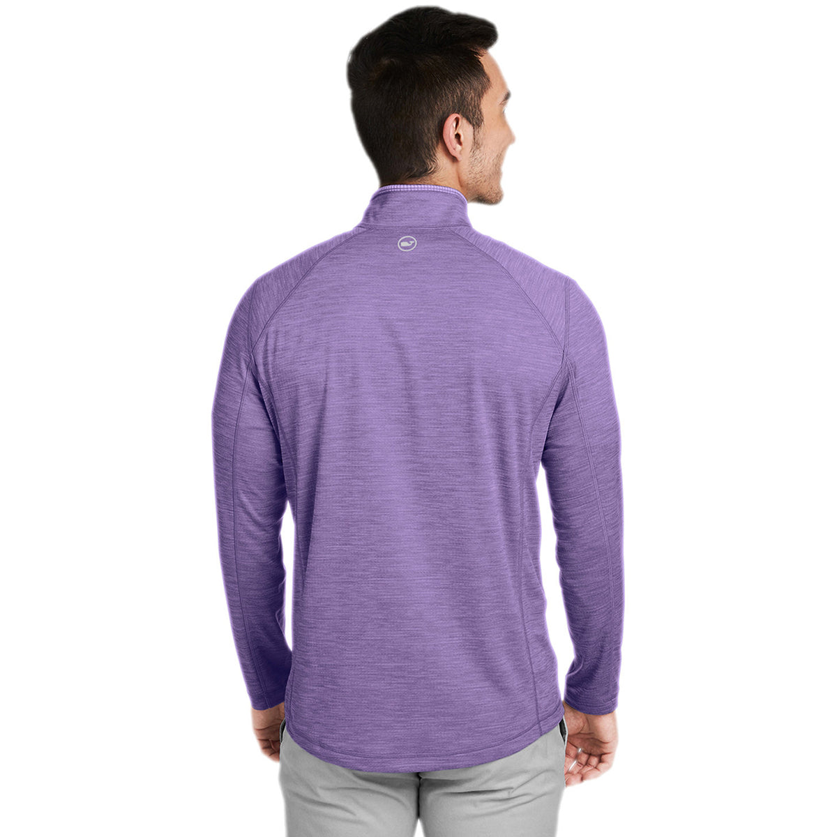 Vineyard Vines Men's Collegiate Purple Sankaty Quarter-Zip: The Ultimate Pullover