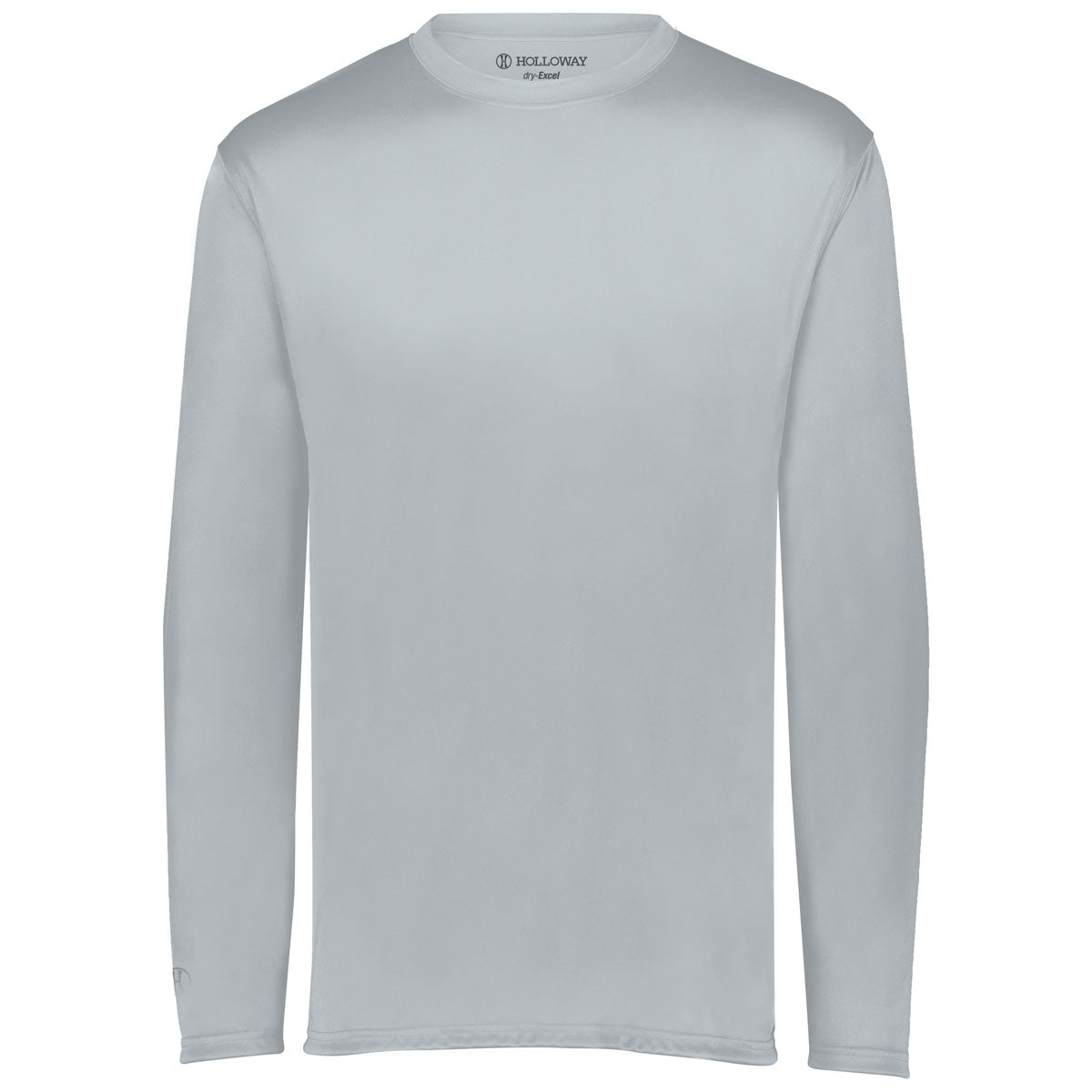 Holloway Men's Silver Momentum Long Sleeve Tee: The Ultimate Outdoor Essential