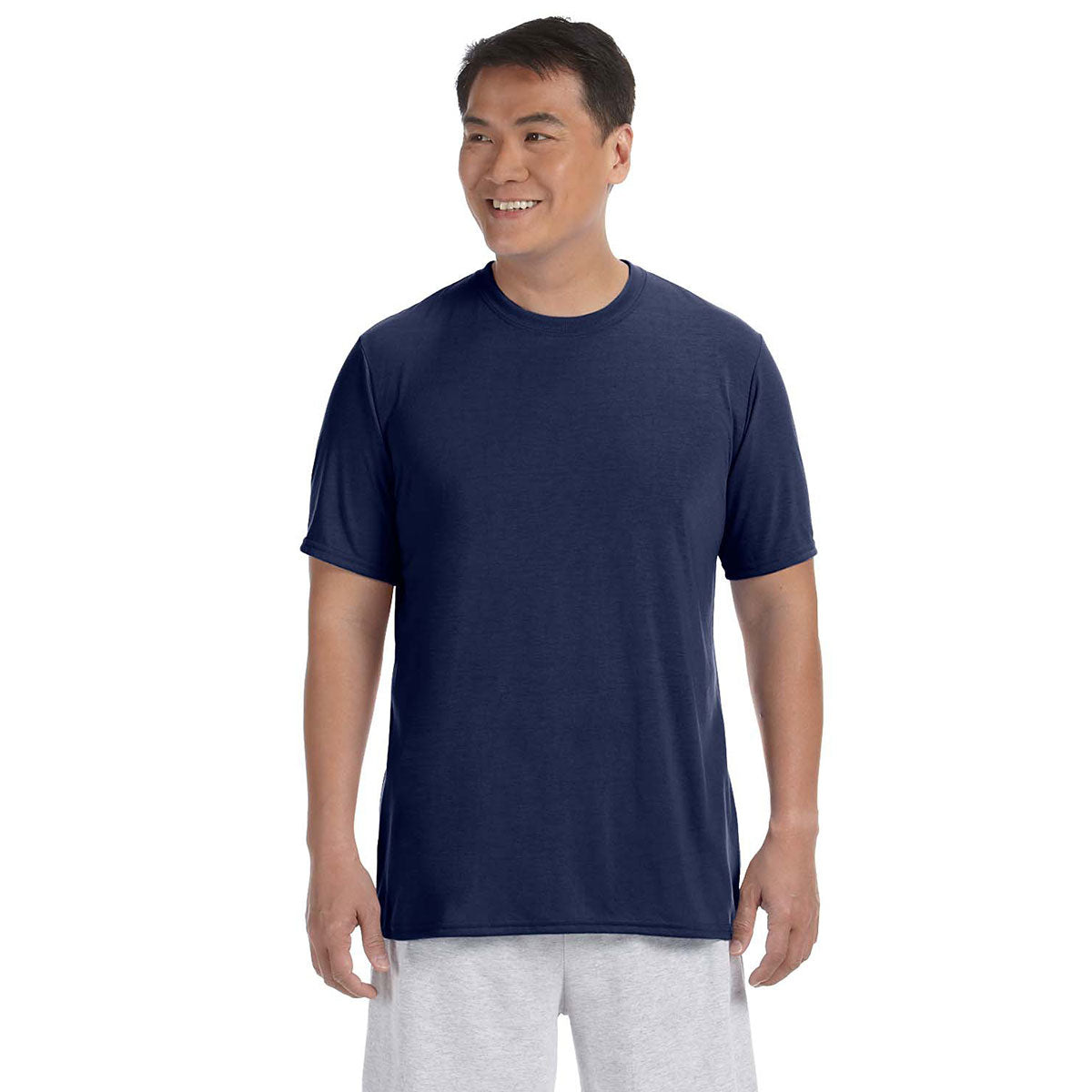 Gildan Men's Navy High-Performance T-Shirt