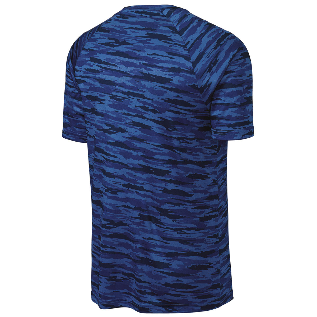 Sport-Tek Men's Stunning True Royal Drift Camo Tee - Must-Have for Athletes!