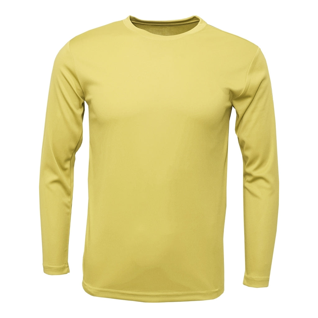 BAW Men's Vegas Gold Xtreme Tek Long Sleeve Shirt - The Ultimate Promotional Shirt