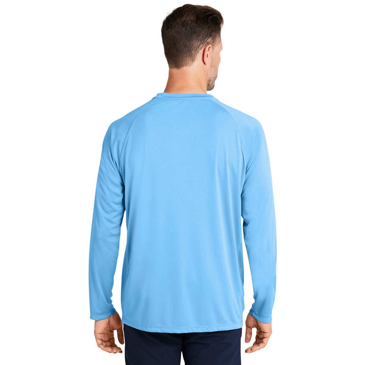 HUK Men's Marolina Blue Pursuit Long-Sleeve T-Shirt - Customizable & Versatile