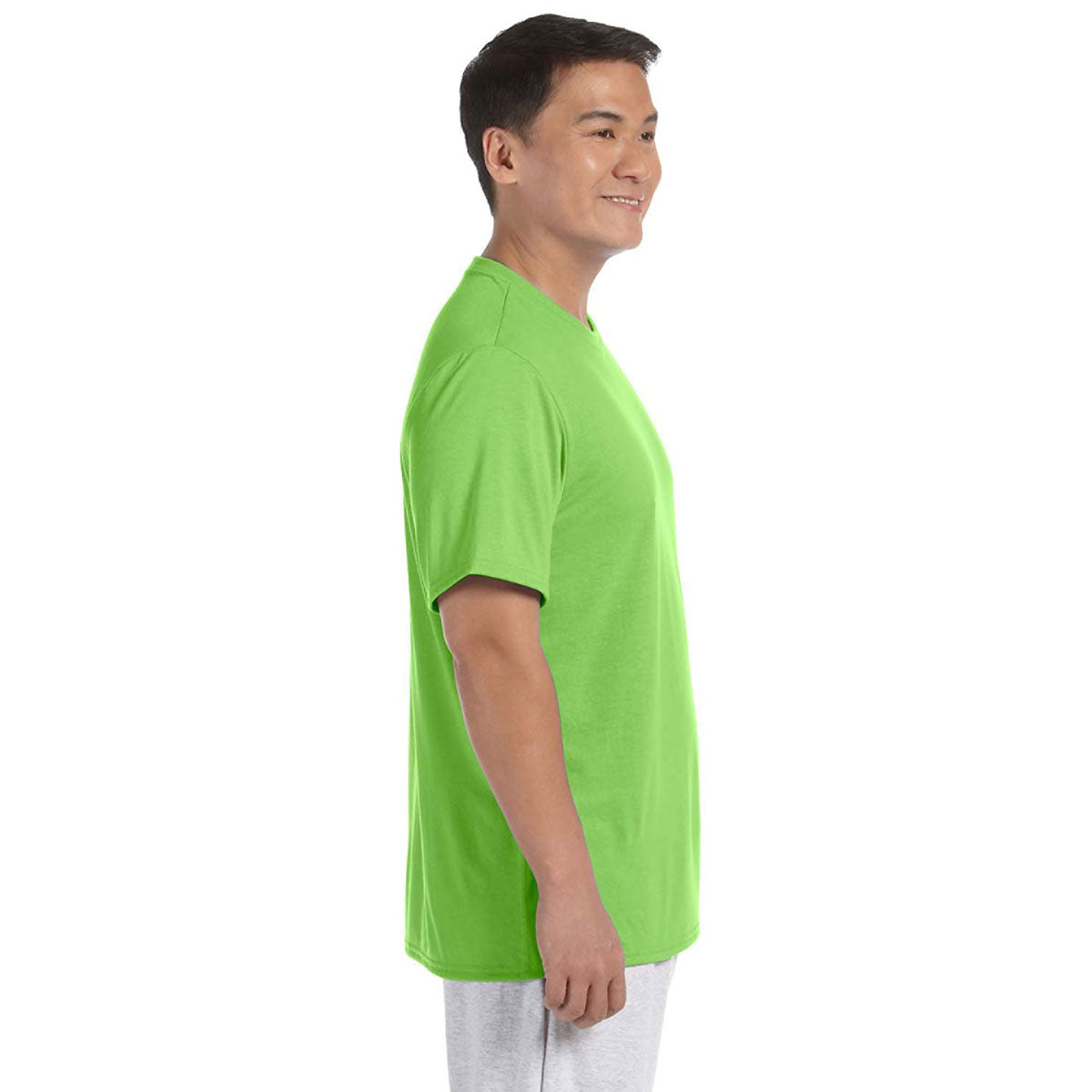 Gildan Men's Lime High-Performance T-Shirt