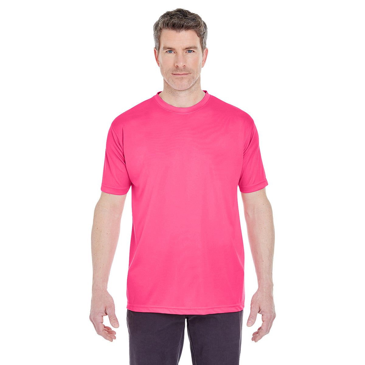 UltraClub Men's Heliconia Cool & Dry Sport T-Shirt: The Ultimate Performance Interlock