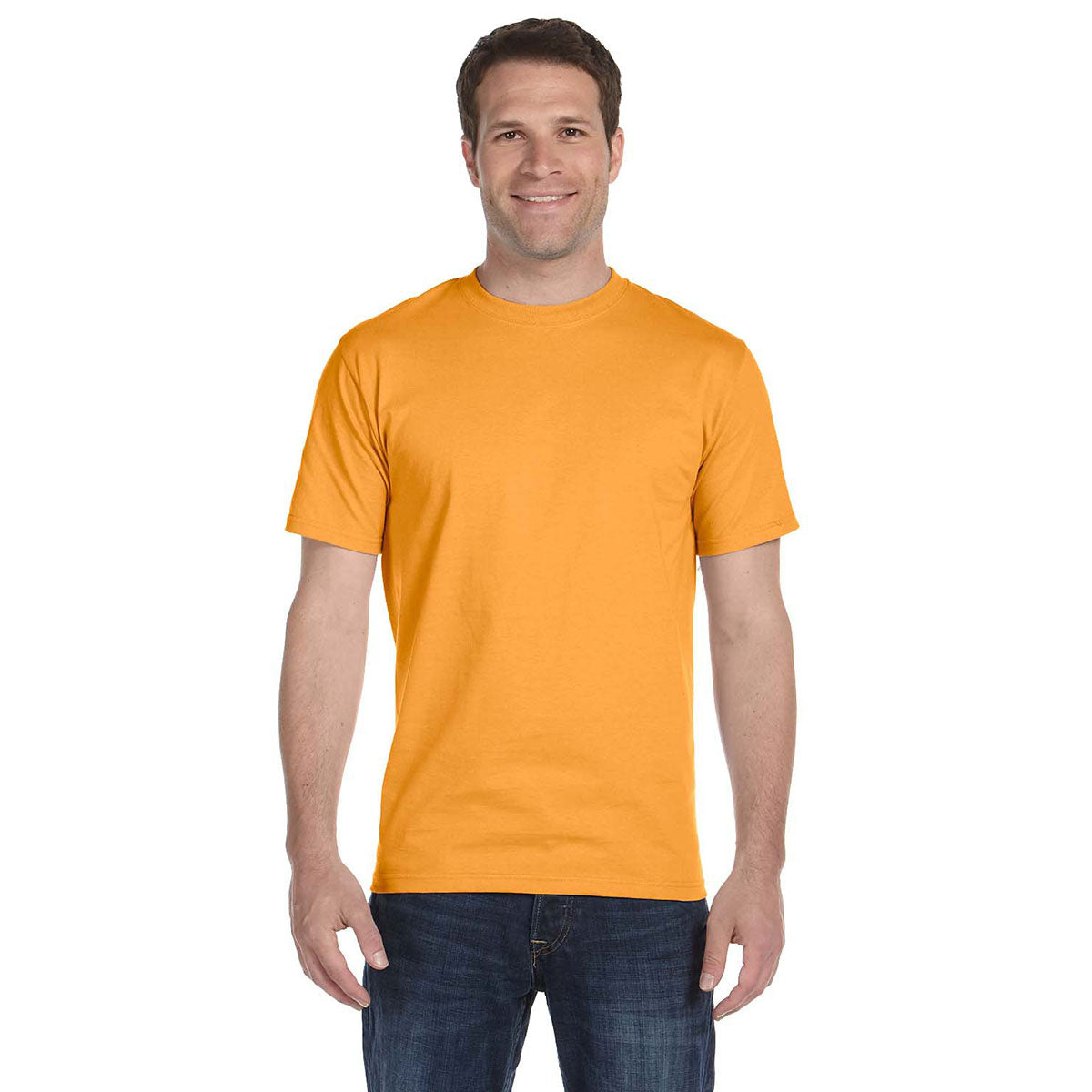 Hanes Men's Gold 6.1 oz. Beefy-T: The Ultimate Comfort Tee