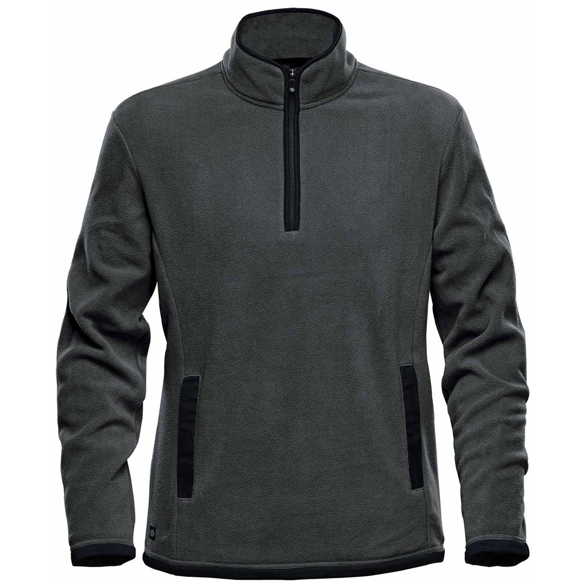 Stormtech Men's Graphite/Black Shasta Tech Fleece Quarter Zip - The Ultimate Outdoor Essential