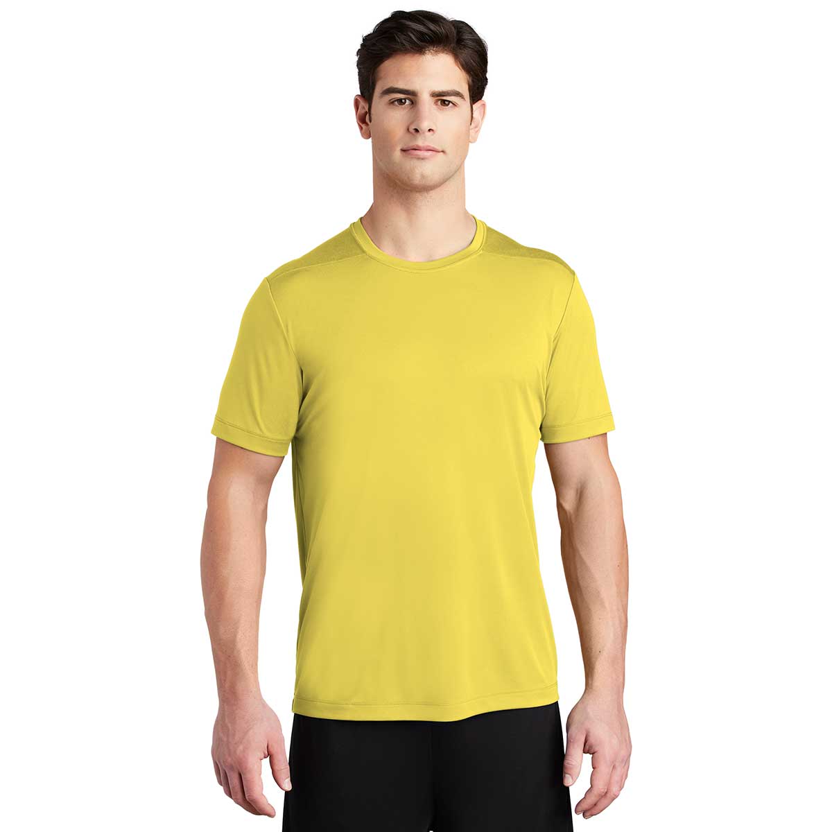 Sport-Tek Men's Stunning Yellow Posi-UV Pro Performance Tee