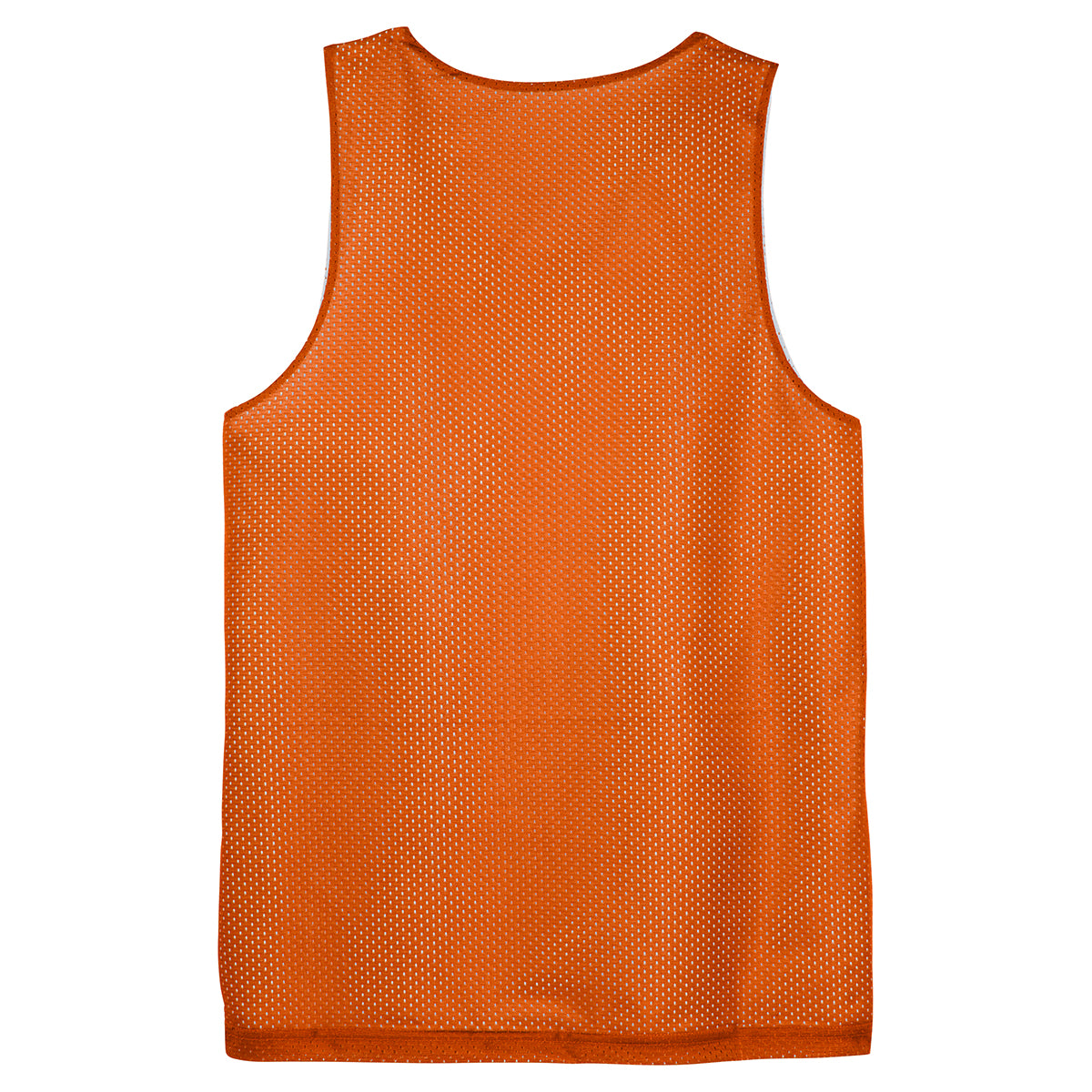 Sport-Tek Men's Stunning Deep Orange PosiCharge Classic Mesh Reversible Tank - Grab Yours Now!
