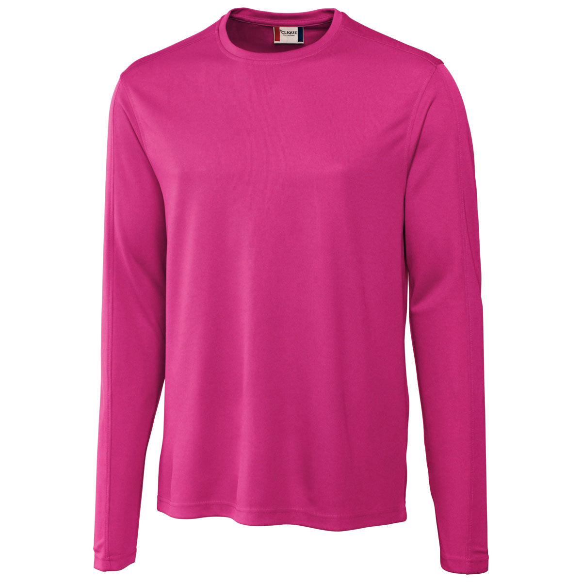 Clique Men's Stunning Pink Long Sleeve Ice Tee