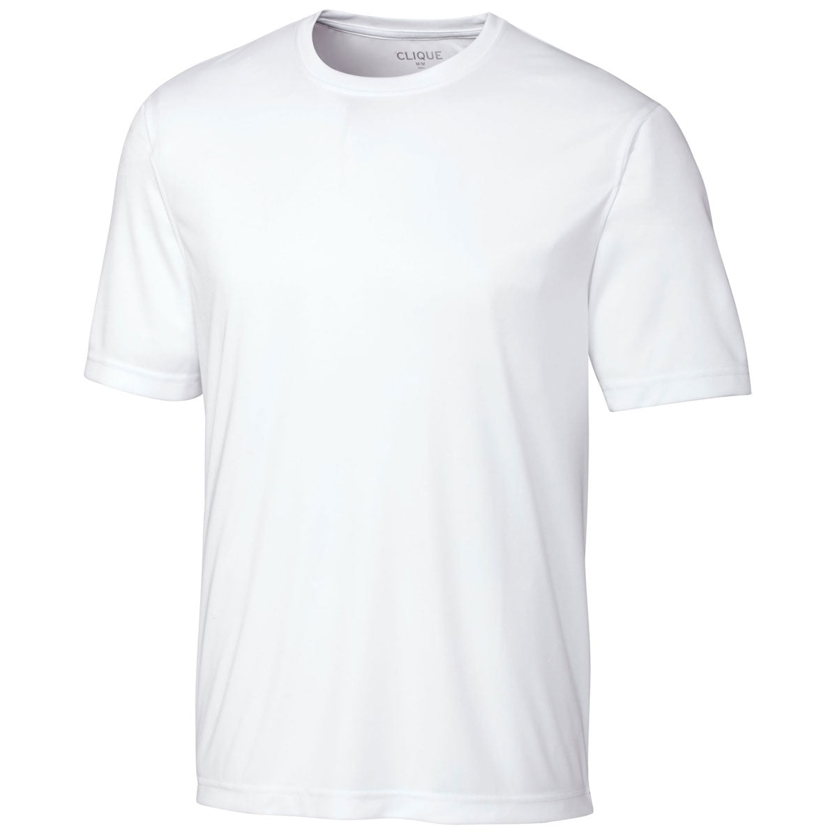 Clique Men's Premium White Spin Jersey Tee
