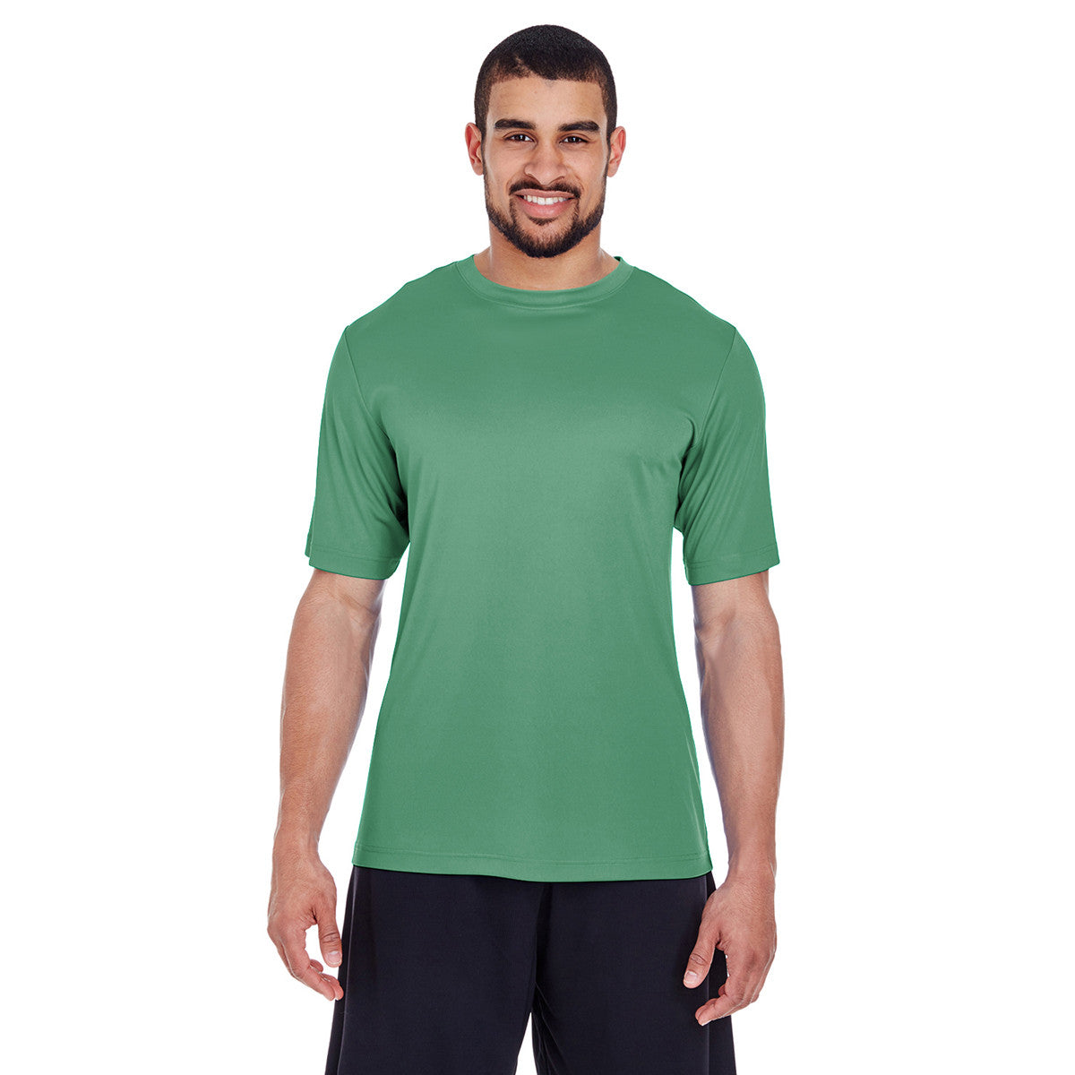 Team 365 Men's Dark Green Performance Sports T-Shirt - Ideal for Athletes