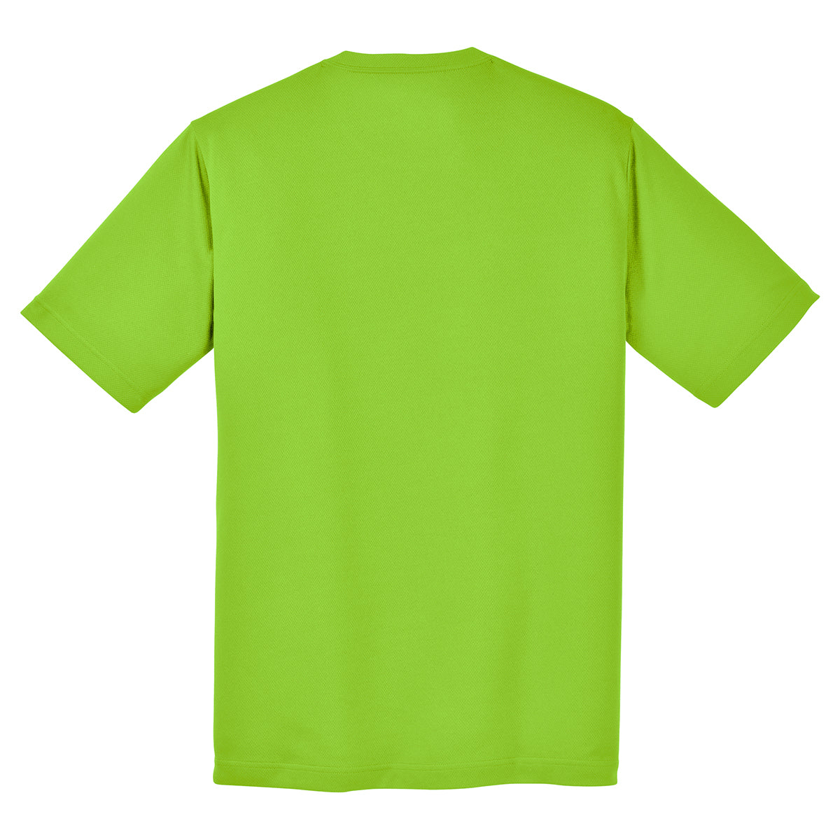 Sport-Tek Men's Eye-Catching Neon Green PosiCharge RacerMesh Tee - Elevate Your Style Now!
