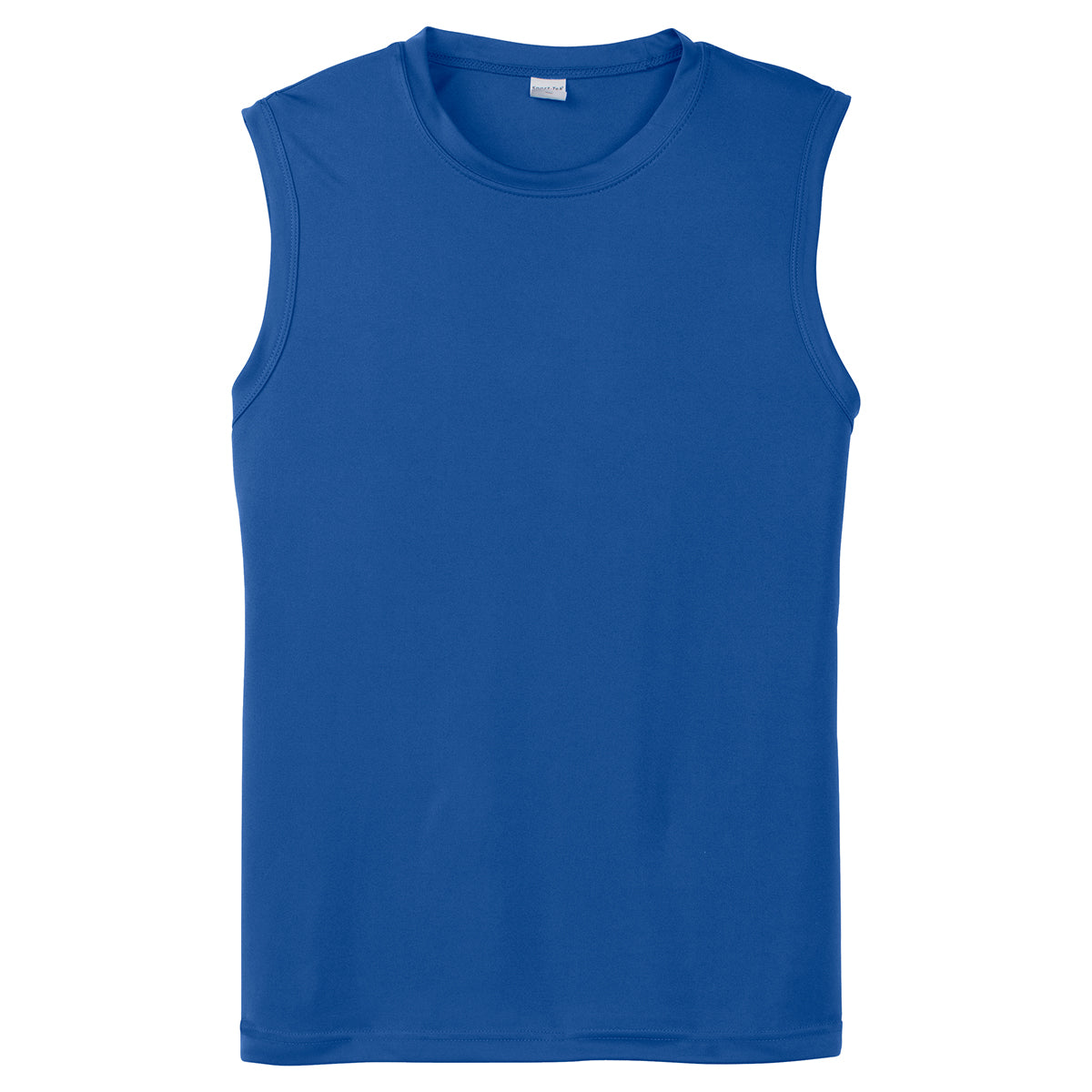 Sport-Tek Men's Stunning True Royal Sleeveless PosiCharge Competitor Tee - Grab Yours Now!
