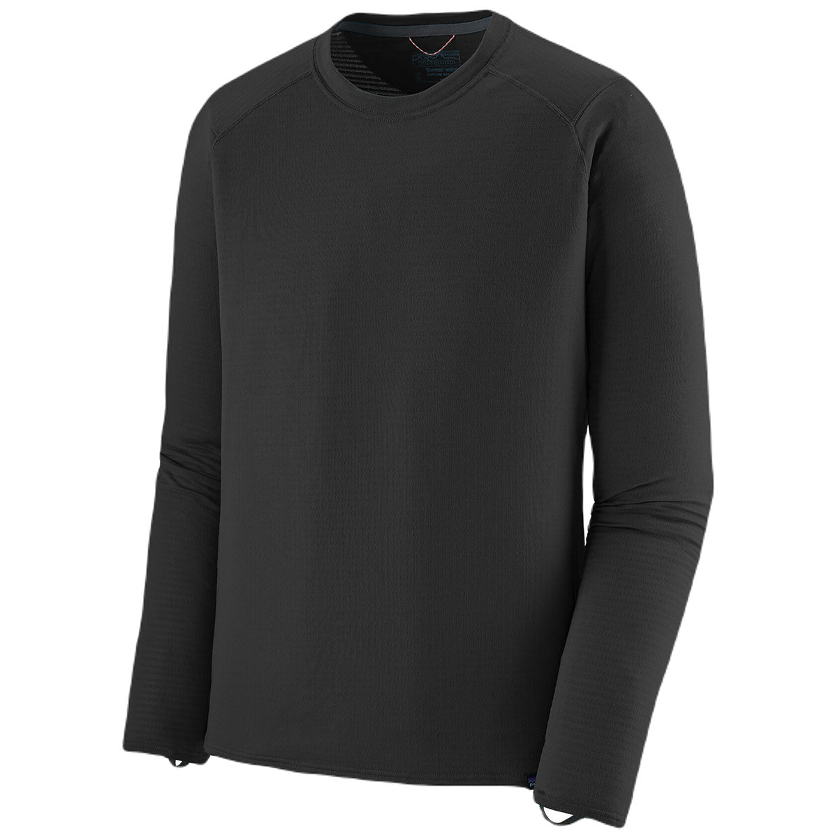 Patagonia Men's Black Capilene Thermal Weight Crew - A Must-Have for Cold Days