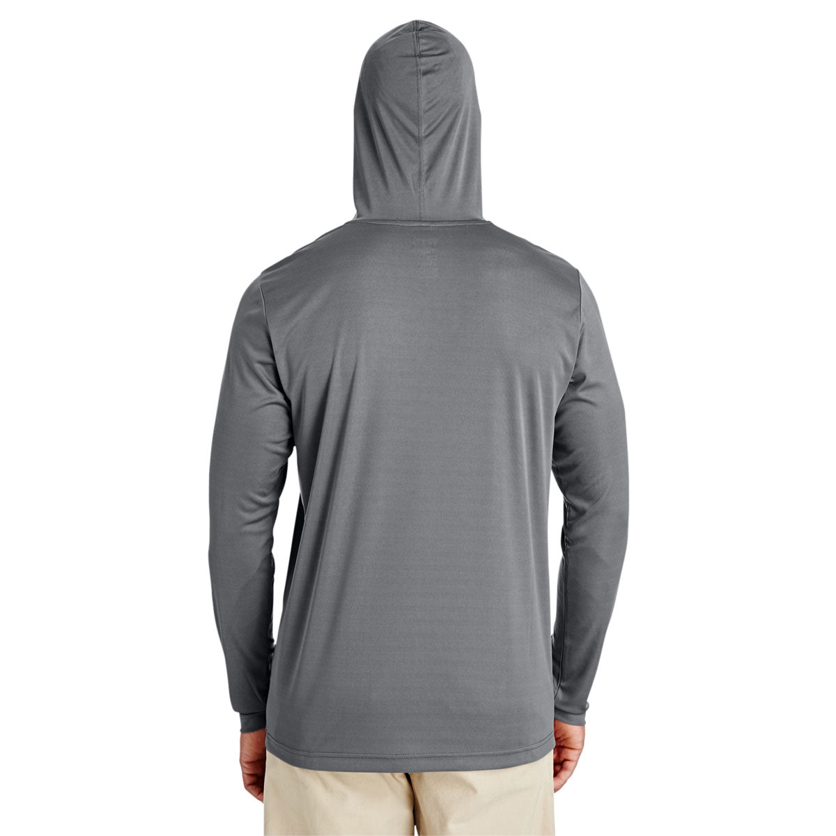 Team 365 Men's Graphite Zone Super-Performance Sports Hoodie