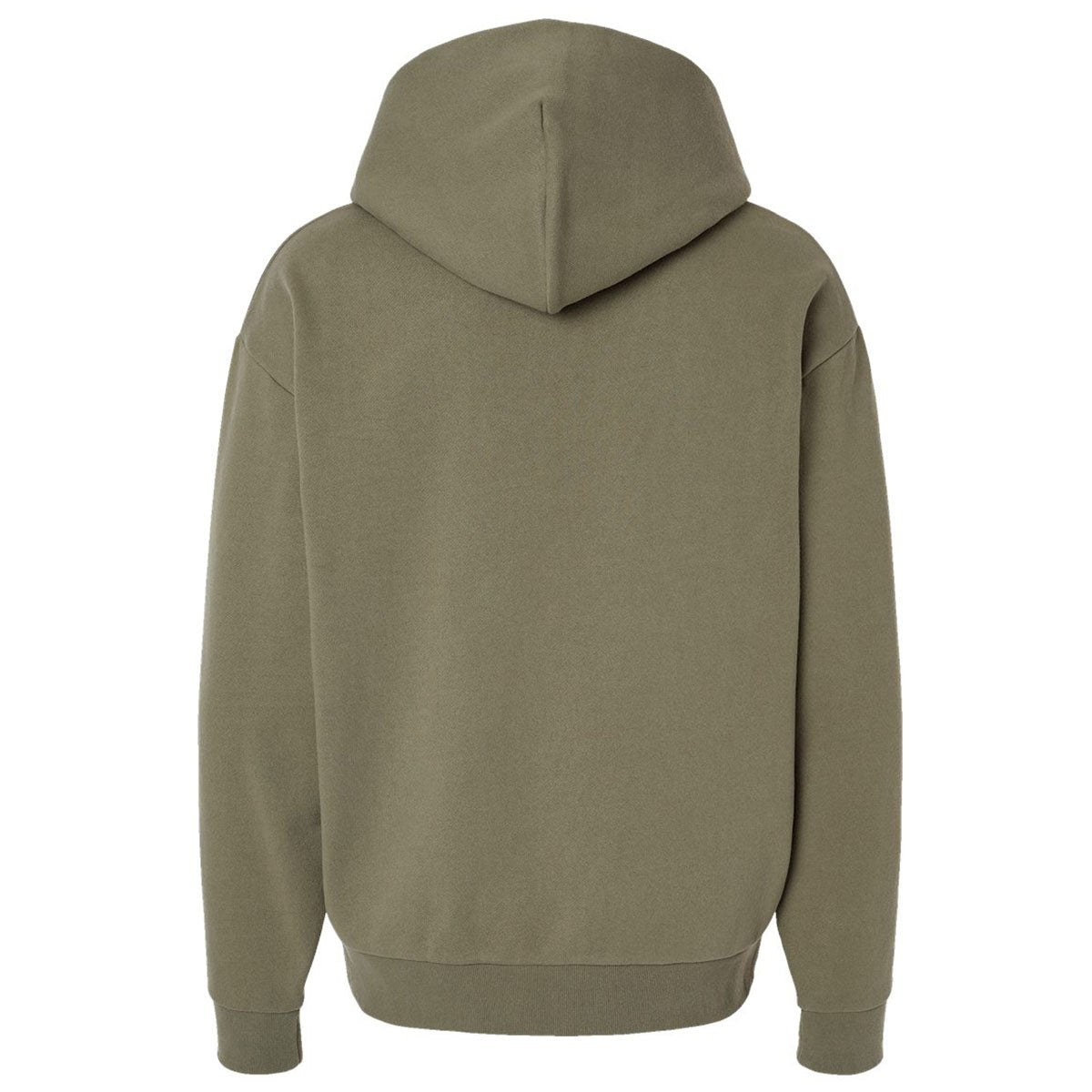Independent Trading Co. Men's Olive Mainstreet Cozy Hooded Sweatshirt
