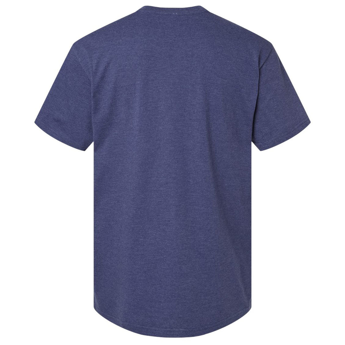 American Apparel Men's Stunning Heather Indigo CVC Henley Tee - A Must - Have!
