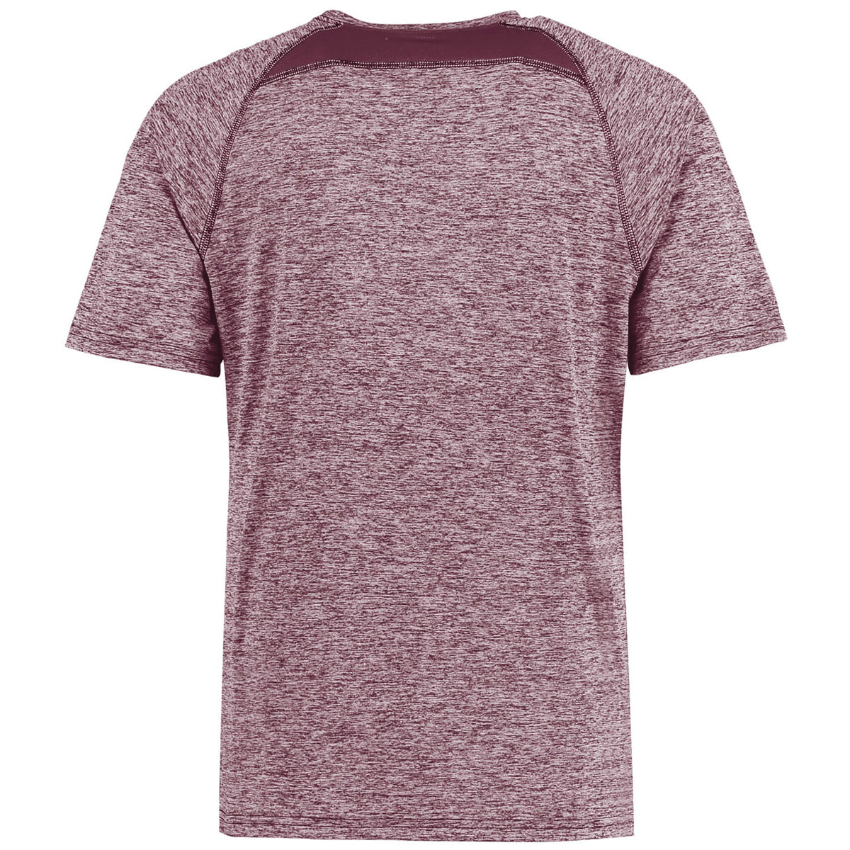 Holloway Men's Maroon Heather Electrify Coolcore Tee - Stay Cool & Stylish!