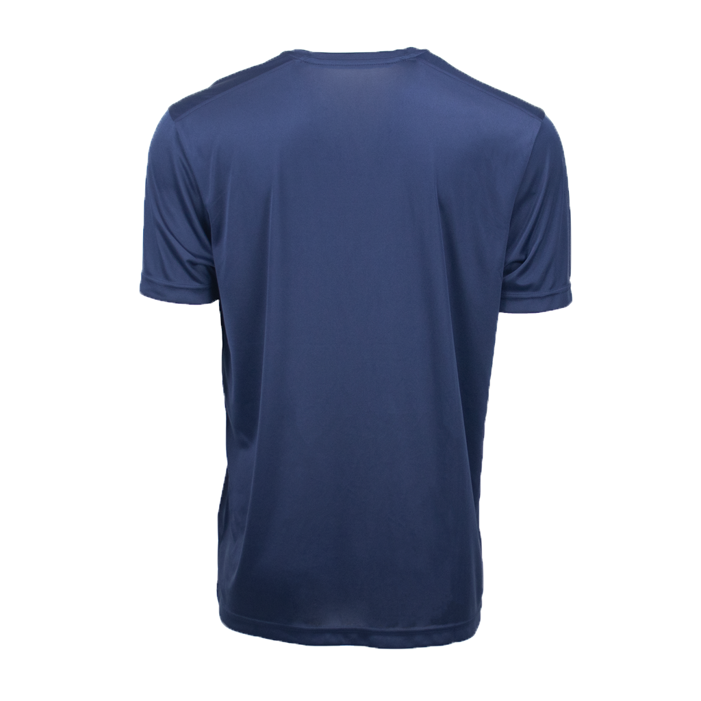 48-Hour Zusa Men's Navy Blue Breezy Tee 2.0 - Sustainable & High-Performance