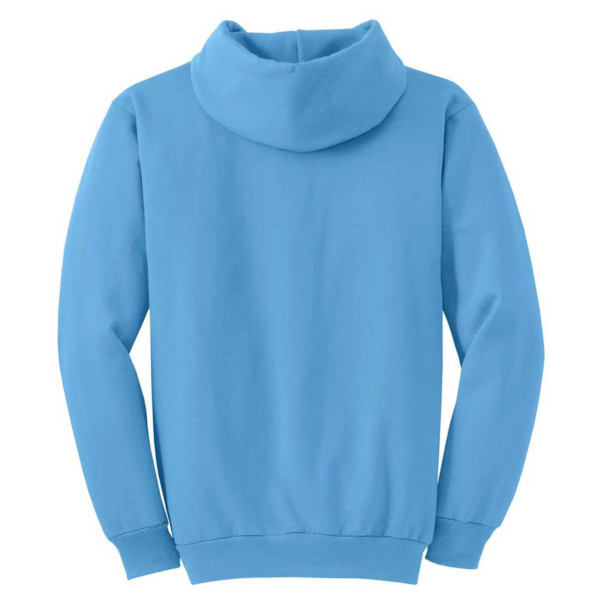 Port & Company Men's Stunning Aquatic Blue Core Fleece Pullover Hooded Sweatshirt