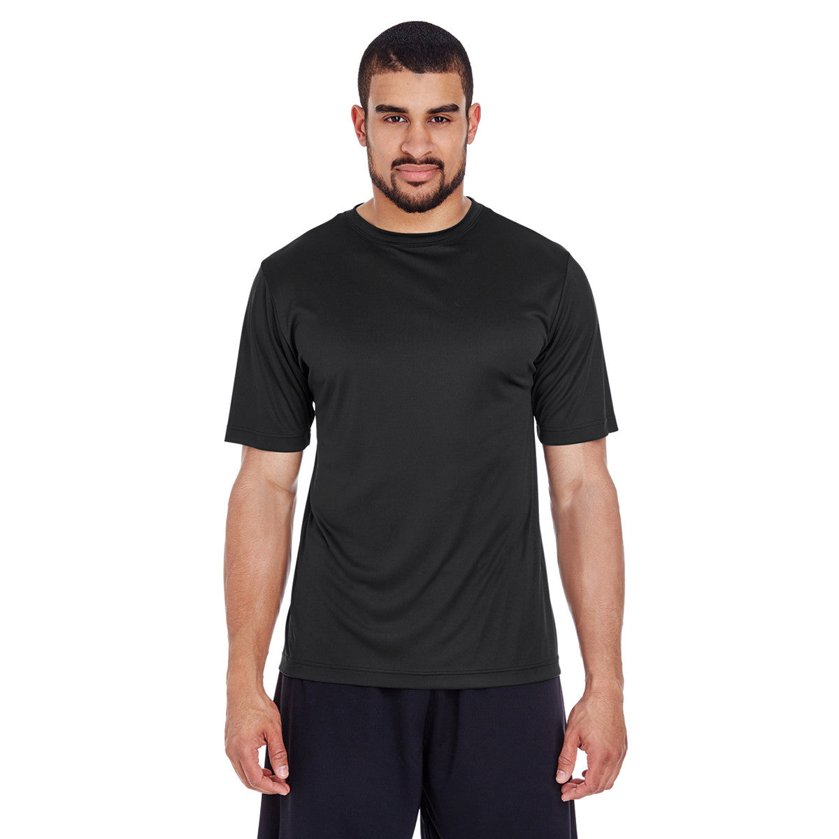 Team 365 Men's Black Zone High-Performance T-Shirt - A Must-Have for Athletes
