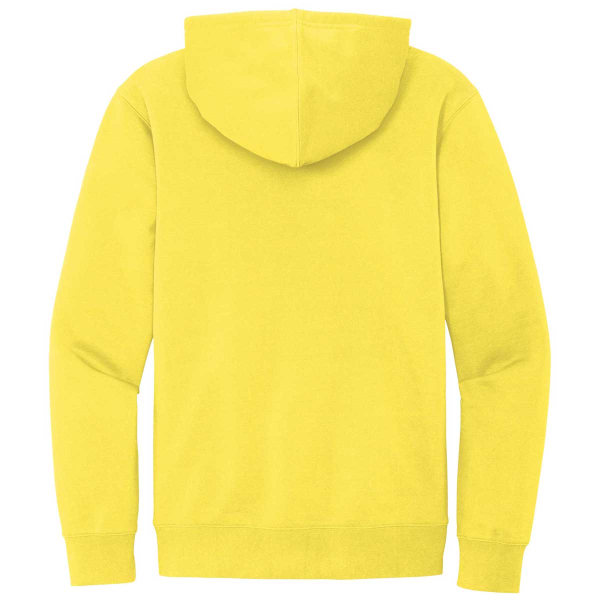 District Men's Stunning Light Yellow V.I.T. Fleece Hoodie - A Must-Have!