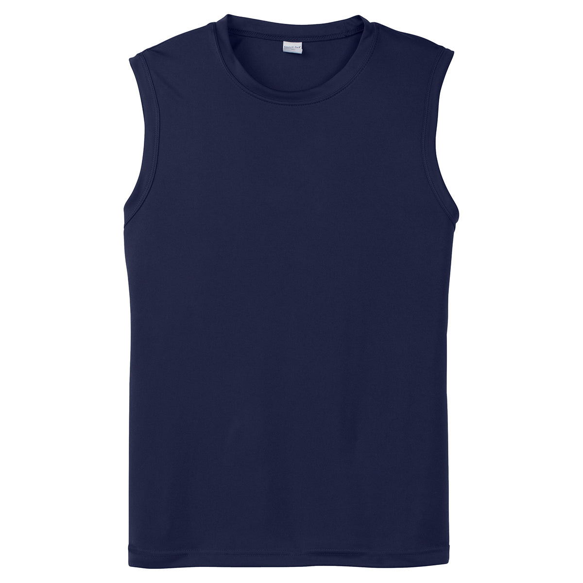 Sport-Tek Men's Stunning True Navy Sleeveless PosiCharge Competitor Tee - Must-Have!