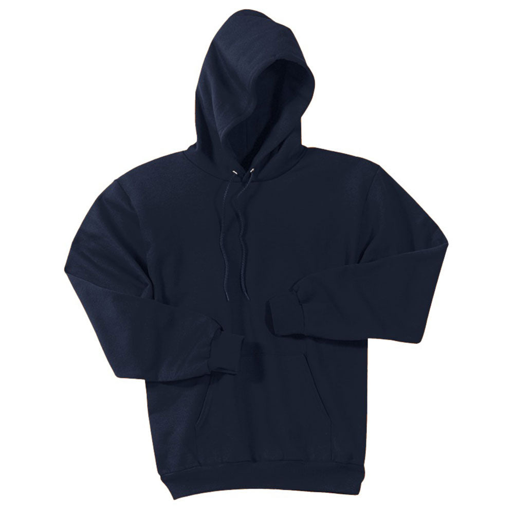 Port & Company Men's Navy Tall Essential Fleece Pullover Hoodie - Your Ideal Relaxation Gear