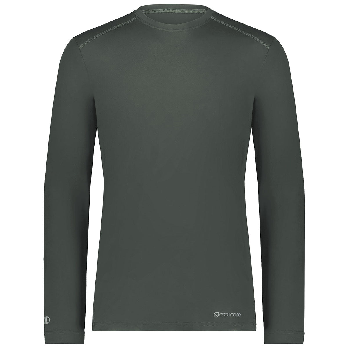 Holloway Men's Iron Coolcore Essential Long Sleeve Tee: Stay Cool and Stylish!