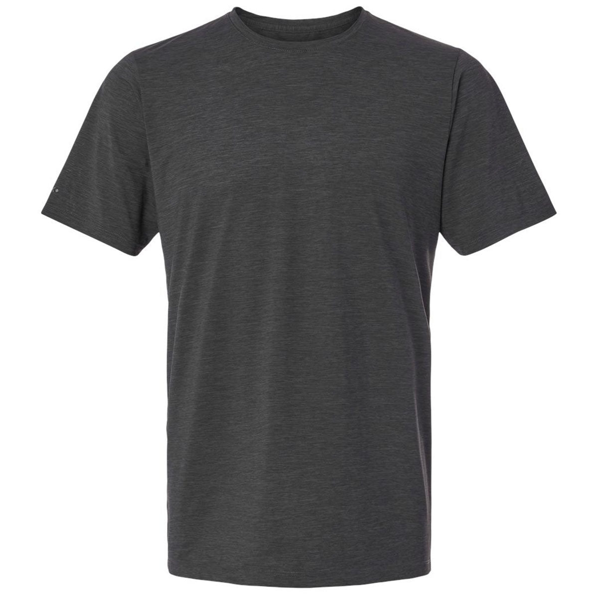 ANETIK Men's Charcoal Heathered Low Pro Tech T-Shirt - Ideal for Active Men