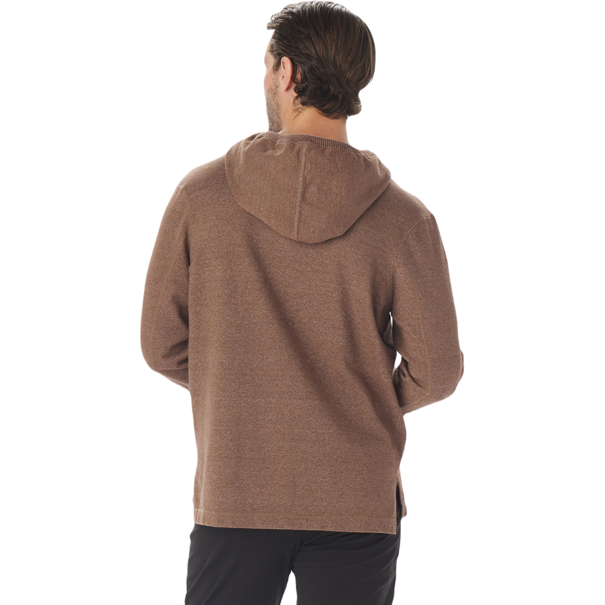 Glyder Men's Espresso Ace Stylish Hooded Sweater