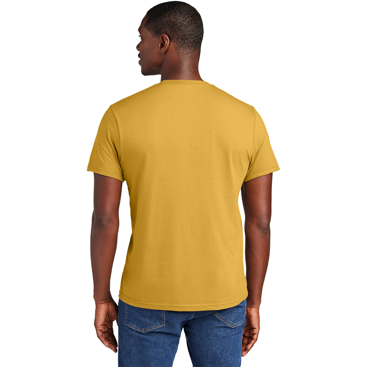 District Men's Must-Have Ochre Yellow Tee