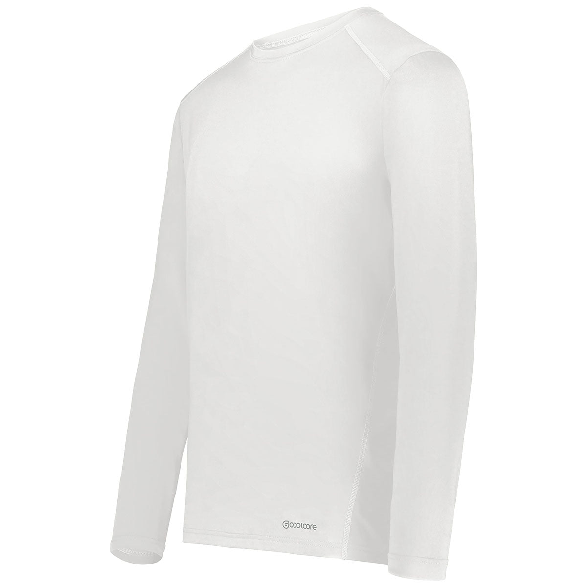 Holloway Men's Stunning White Coolcore Long Sleeve Tee