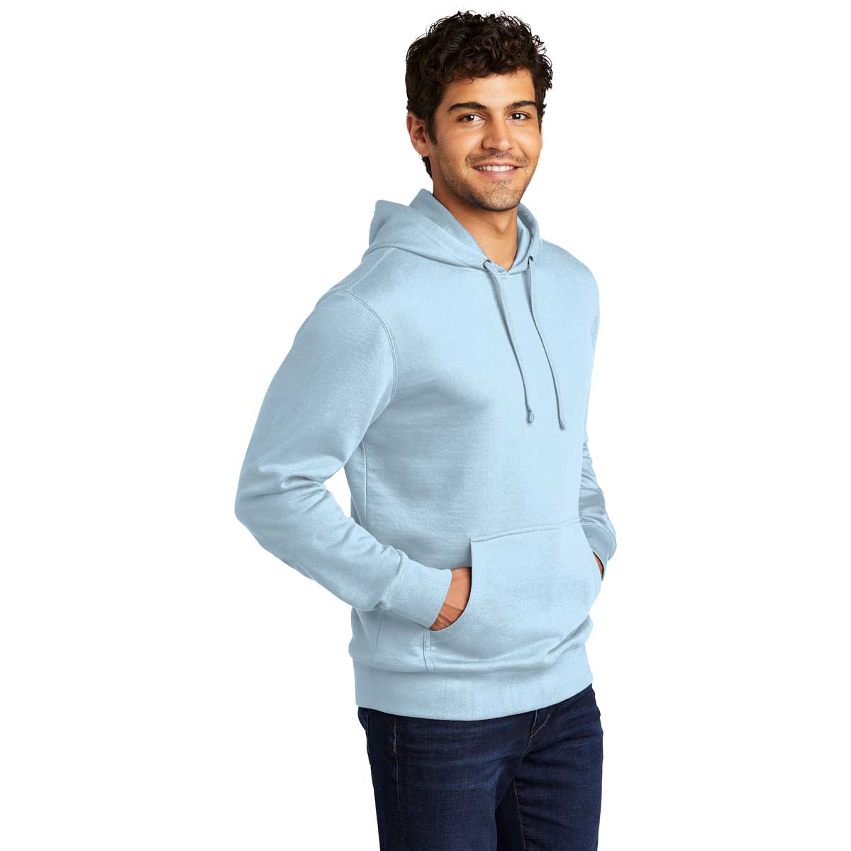 District Men's Stunning Ice Blue V.I.T. Fleece Hoodie