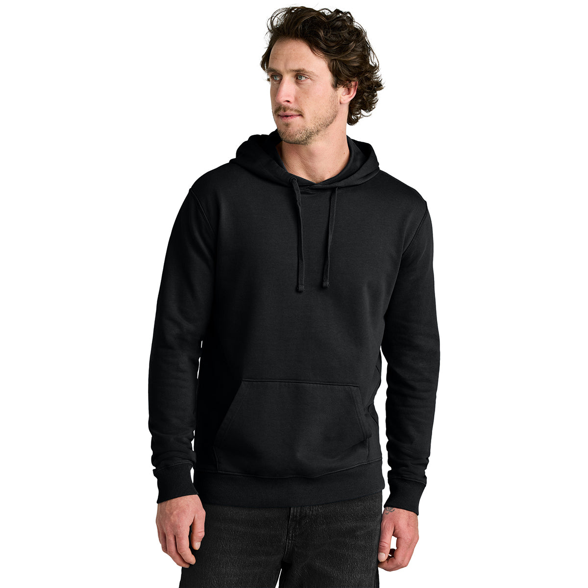 tentree Men's Meteorite Black Organic Cotton Fleece - The Ultimate Classic Hoodie