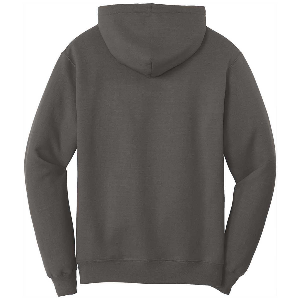 Port & Company Men's Charcoal Tall Core Fleece Pullover Hoodie - Ultimate Comfort for Tall Guys