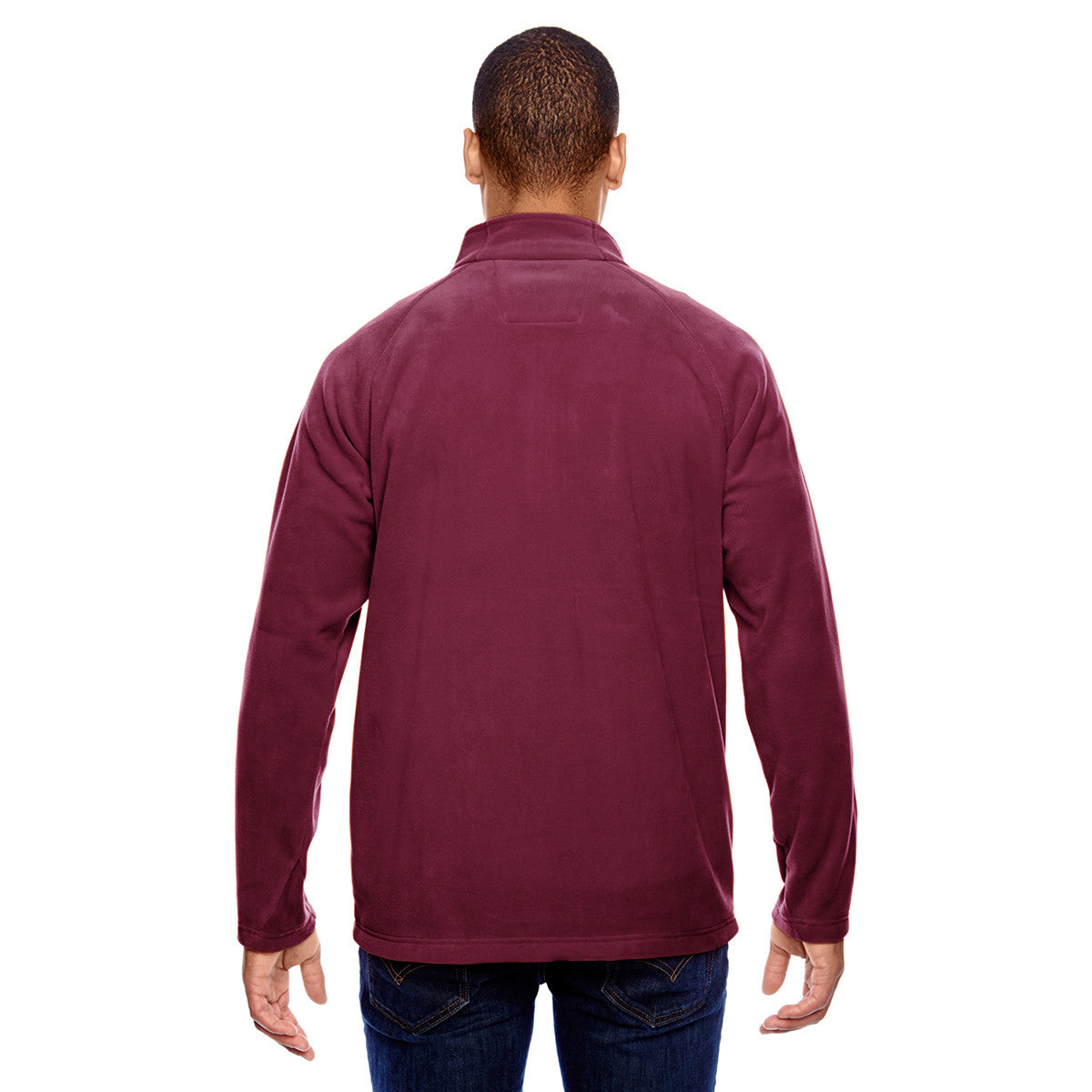 Team 365 Men's Maroon Campus Microfleece Sports Jacket - A Must-Have!