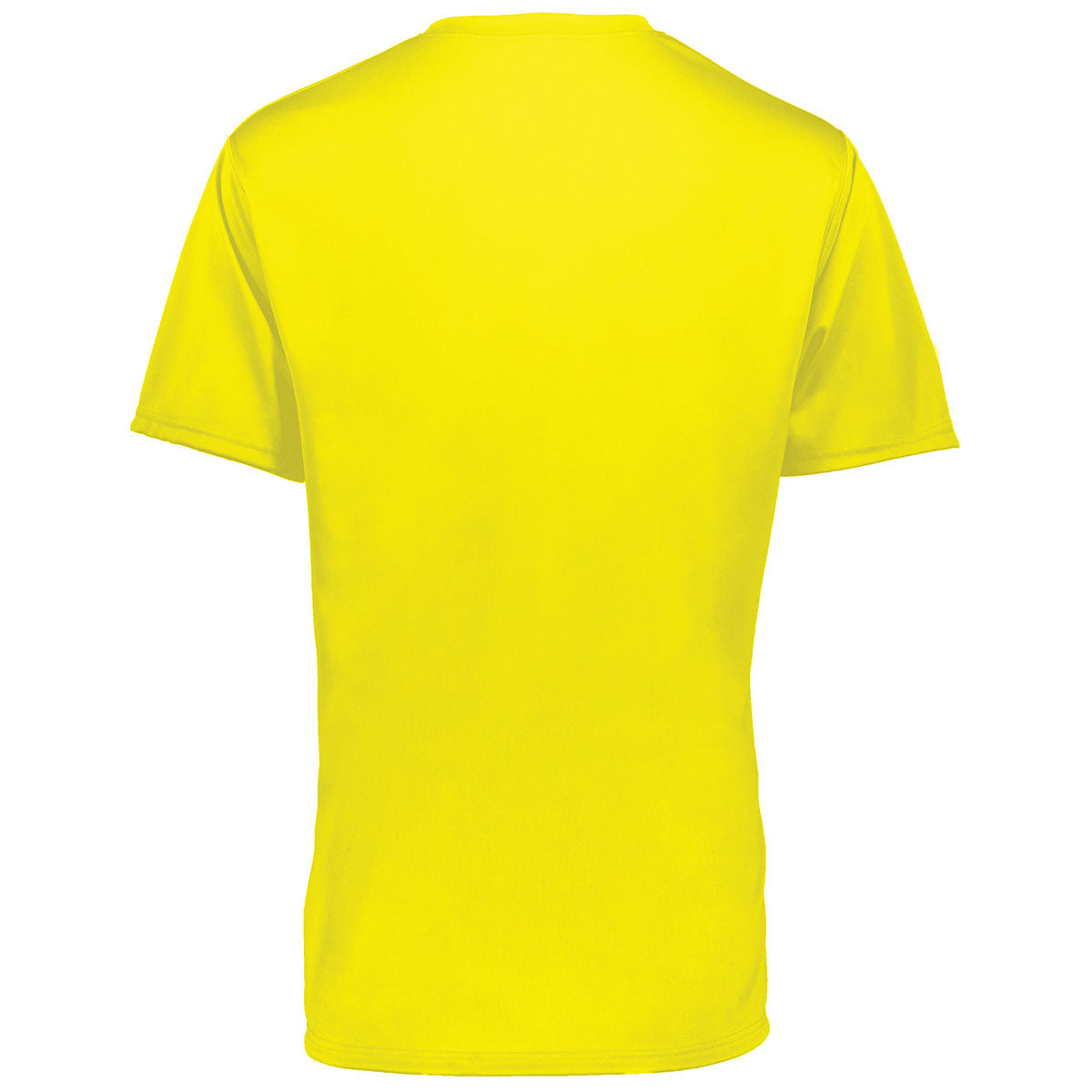 Holloway Men's Stunning Electric Yellow Momentum Tee - Grab Yours Now!