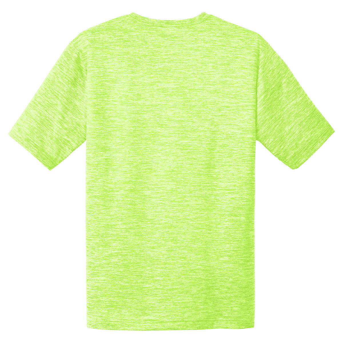 Sport-Tek Men's Lime Shock Electric PosiCharge Electric Heather Active Tee