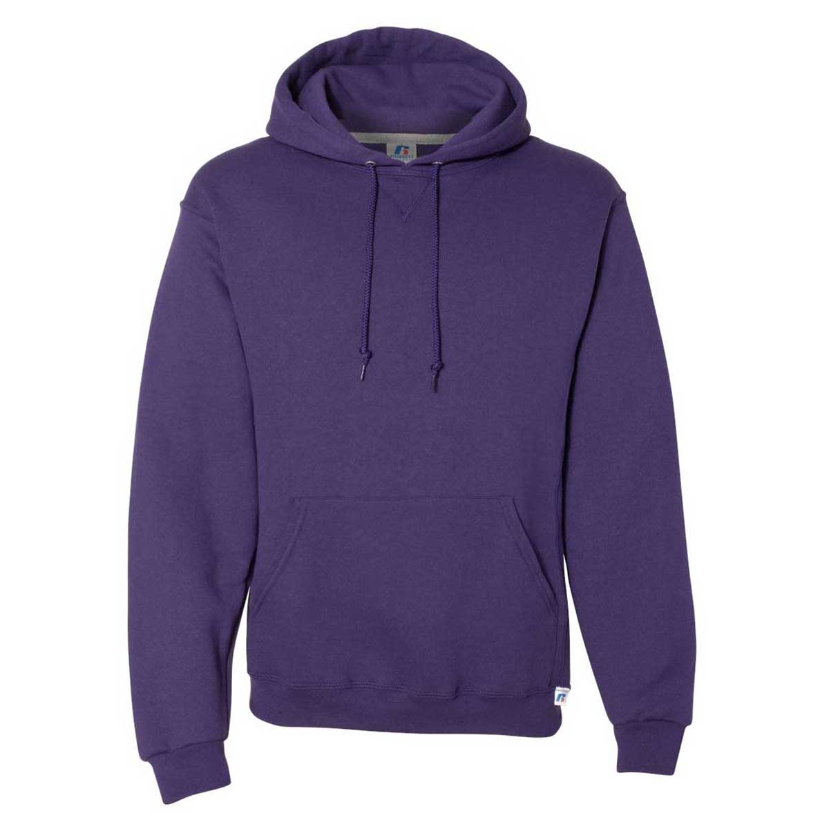 Russell Athletic Men's Purple Dri Power Hooded Sweatshirt: A Must-Have for Active Men
