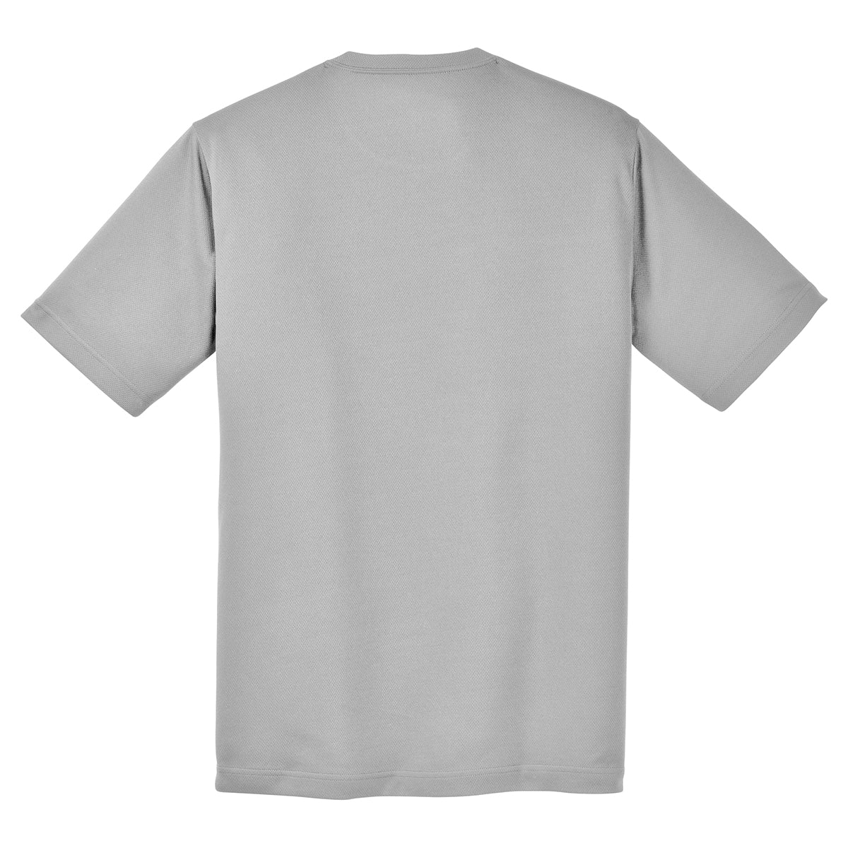 Sport-Tek Men's Stunning Silver PosiCharge RacerMesh Tee - Grab Yours Now!