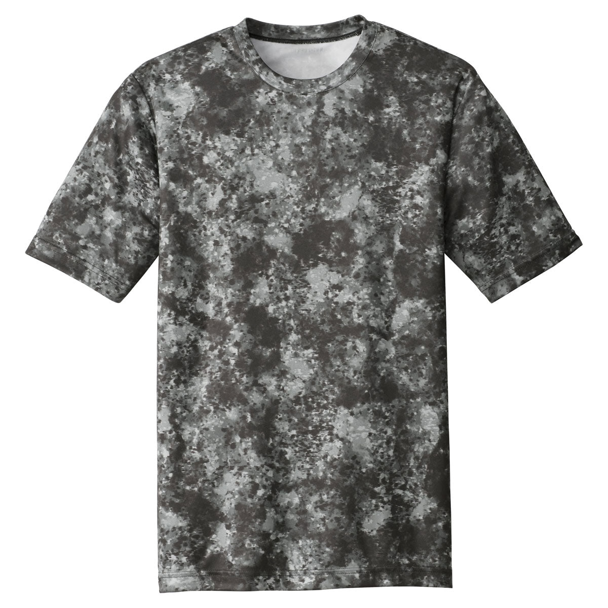 Sport-Tek Men's Black Mineral Freeze Performance Tee
