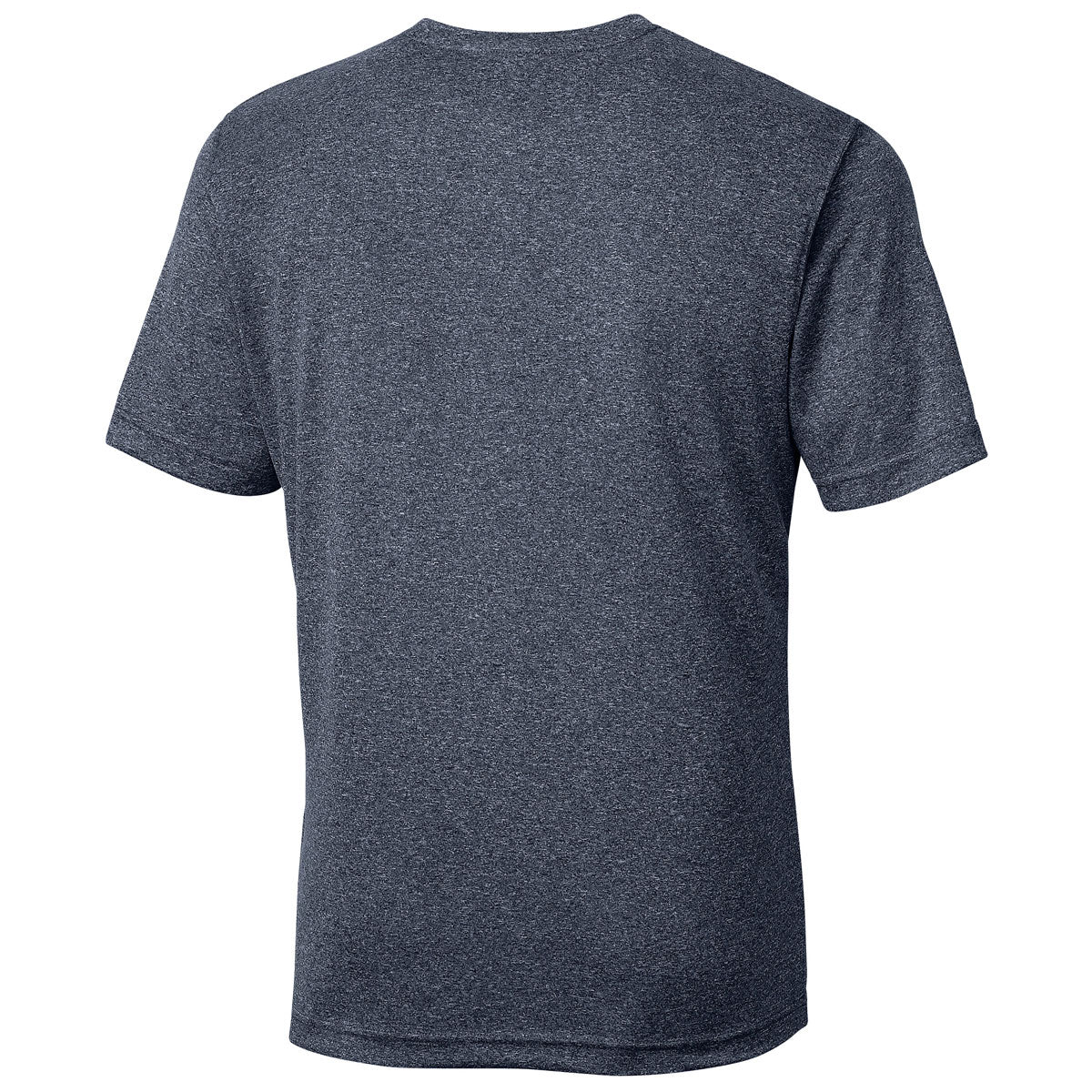Clique Men's Navy Heather Charge Active Short Sleeve T-Shirt: A Must-Have for Athletes