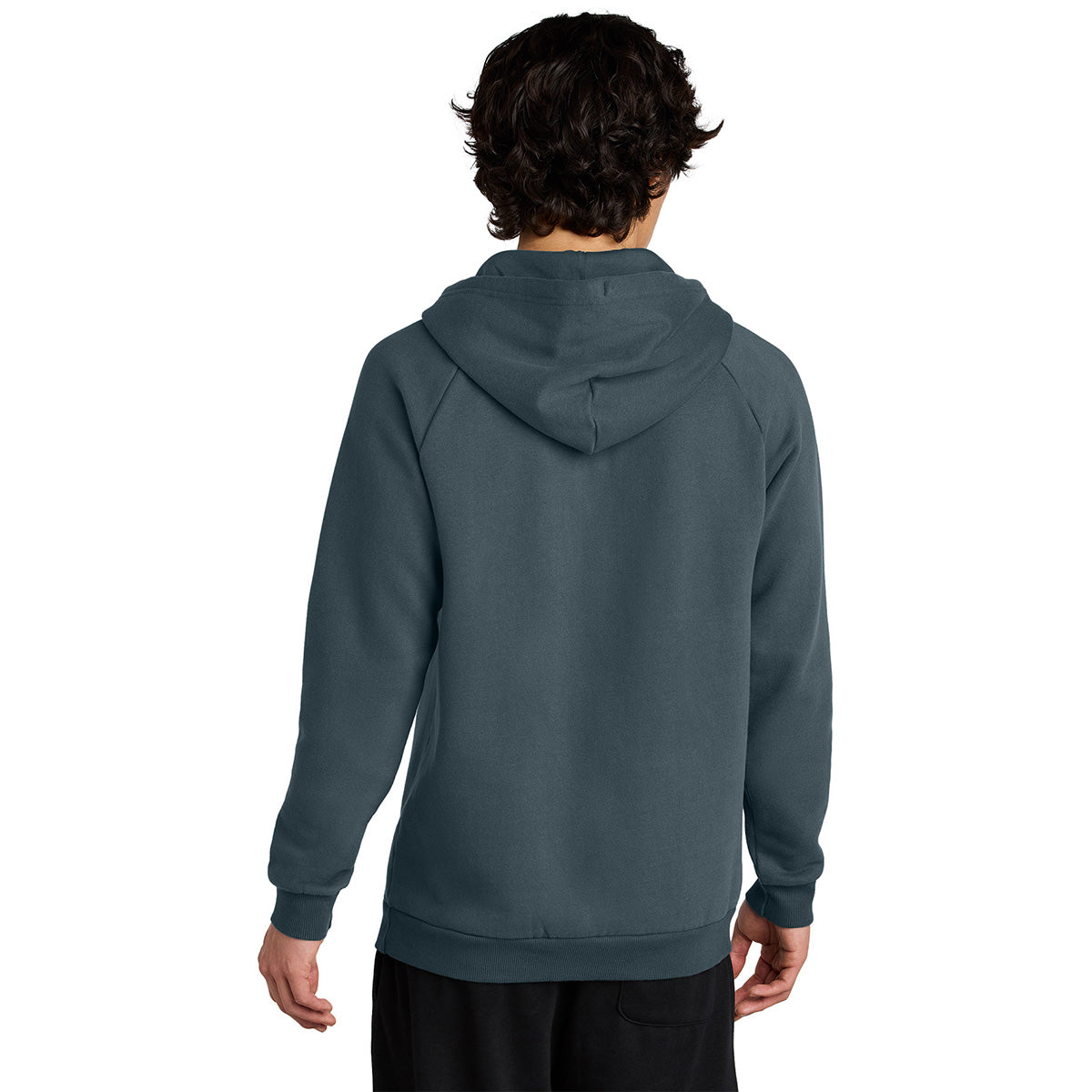 District Men's Stunning Deep Steel Blue Cloud Fleece Hoodie