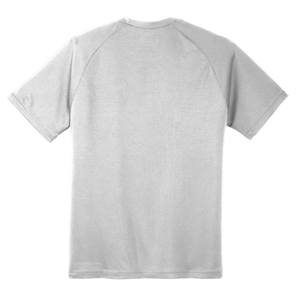 Sport-Tek Men's Silver Dry Zone Short Sleeve Raglan T-Shirt: The Ultimate Corporate Apparel