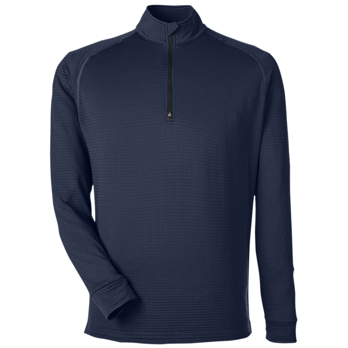 Swannies Golf Men's Navy Lukas Lightweight Quarter-Zip: Your Active Lifestyle Essential