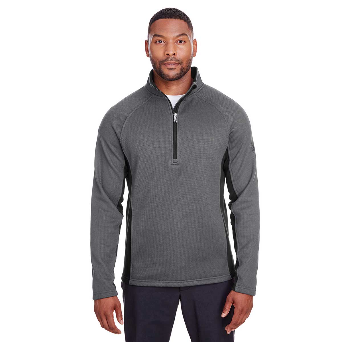 Spyder Men's Polar/Black Constant Half-Zip Sweater - The Ultimate Outdoor and Office Essential