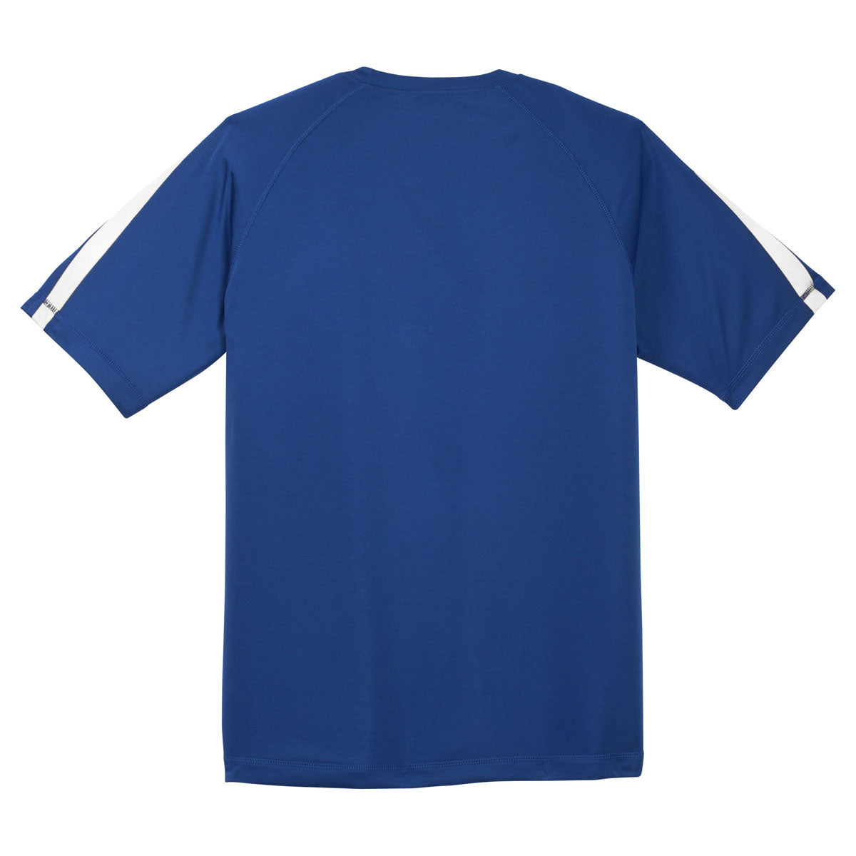 Sport-Tek Men's Stunning True Royal/White Colorblock PosiCharge Competitor Tee - A Must-Have!
