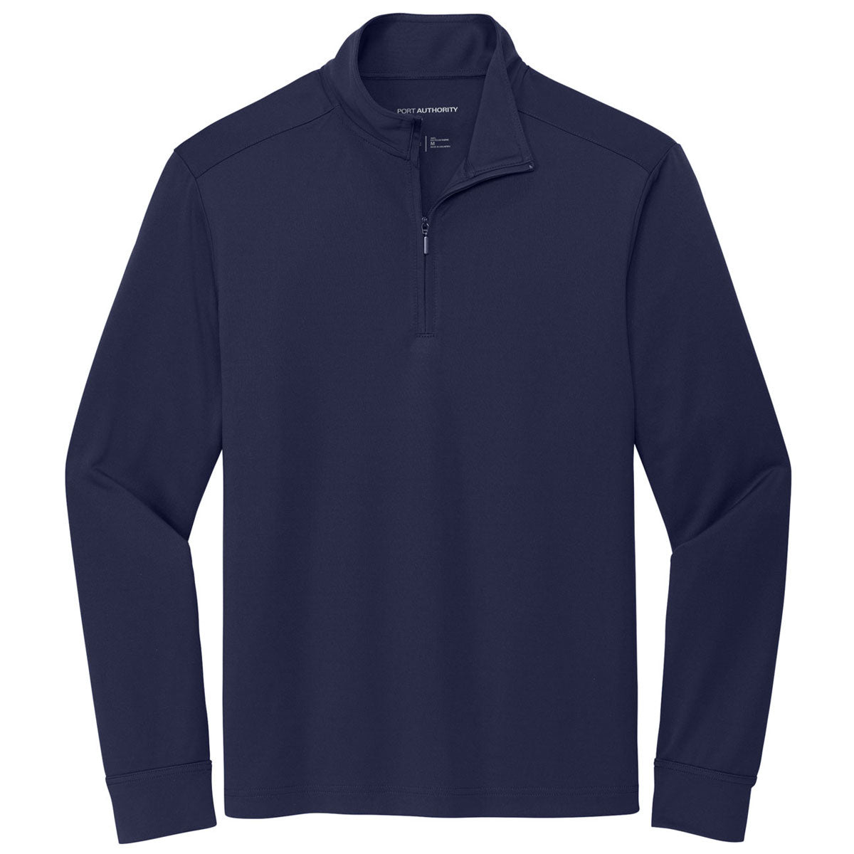 Port Authority Men's True Navy C-Free Snag-Proof 1/4 Zip - A Sustainable Corporate Essential